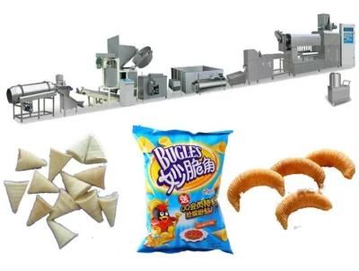 Tasty Fried Bugles Doritos Flour Snacks Production Line