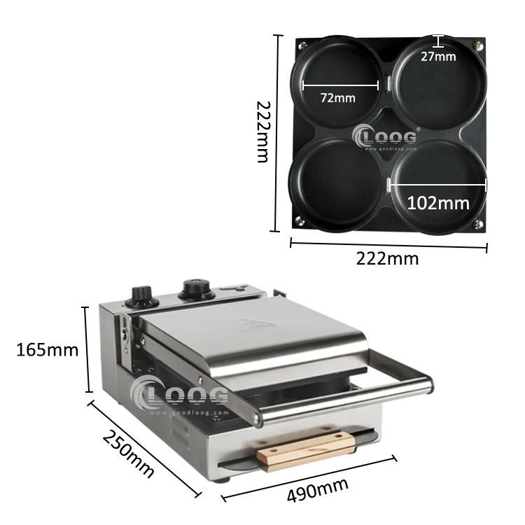 Goodloog Supplier Restaurant Smokeless High Efficiency Commercial Mini Pizza Maker/Pizza Oven for Sale