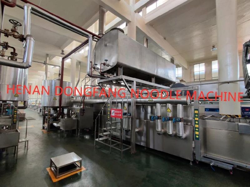 Spicy Chinese Halal Instant Ramen Noodles Making Machine Production Line