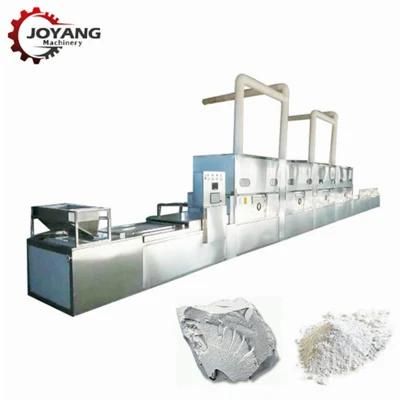 40kw 40kg / H Industrial Micrwoave Kaolin Drying Machine