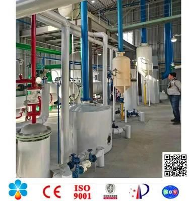 1-1000tpd Palm Soybean Peanut Sunflower Vegetable Oil Refinery Crude Oil Refinery Plant