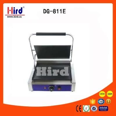 Electric Contact Grill (Dg-811e) All Flat CE Bakery Equipment BBQ Catering Equipment