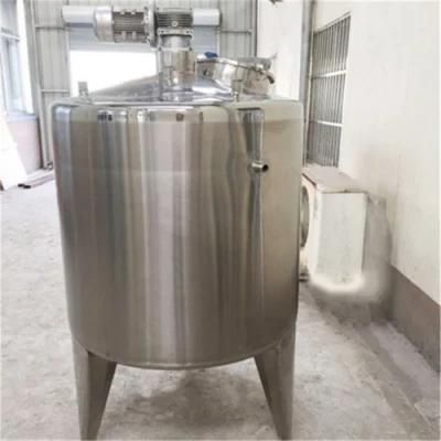 Sanitary Stainless Steel Heating Mixing Cooling Tank Price