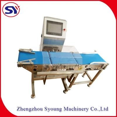 Touch Screen Digital Automatic Small Packages Weight Checker Weigher Machine