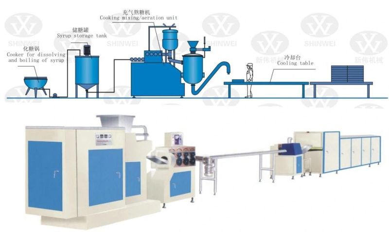 Automatic Central-Filled Toffee Candy Making Machine Production Line