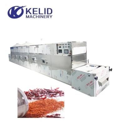 20kw Microwave Chili Power Spices Drying and Sterilizing Machine