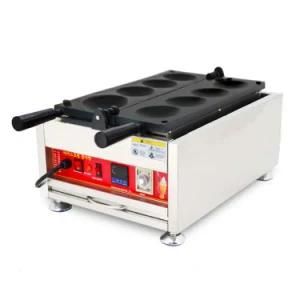 Digital Temperature Control Doraemon Waffle Machine with High Quality Holes for Sale
