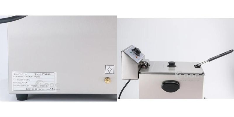 Goodloog New Arrival Electric Fryer Cooking Equipment Best Potato Chips Fryer Machine Commercial Deep Fryer