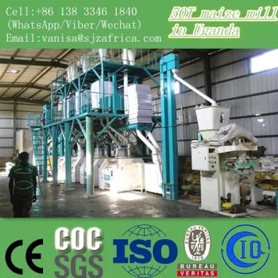 30t Per 24h Maize Milling Machines Running