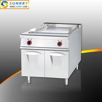 Stainless Steel Flat Electric Griddle Griddle with Cabinet
