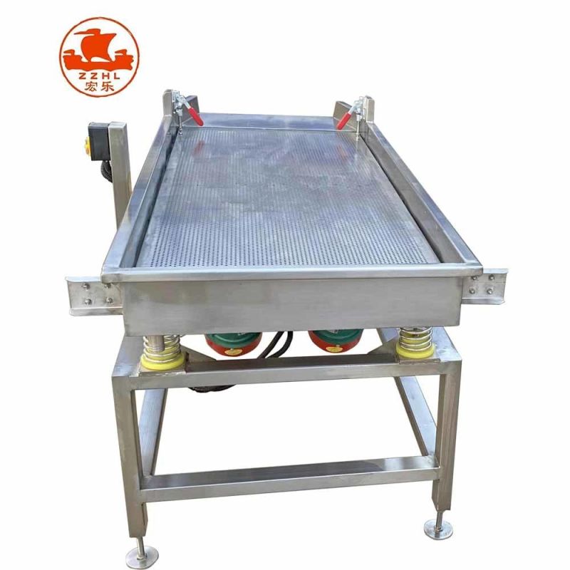 Stainless Steel Vibration Water Drenching Machine Vibrating Dewatering Screen