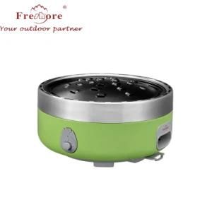 Electric BBQ Household Smokeless BBQ Electric Roasting Grill Multi-Functional Roasting Pan ...