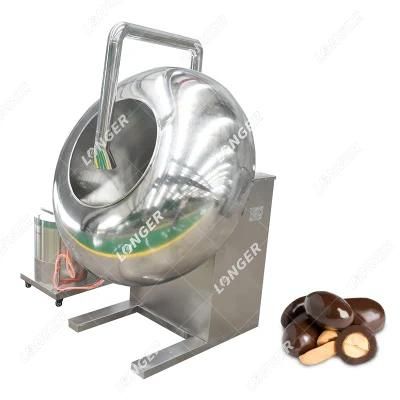 Automatic Industrial Chocolate Panning Machine Popcorn Sugar Peanut Coating Machine Price ...