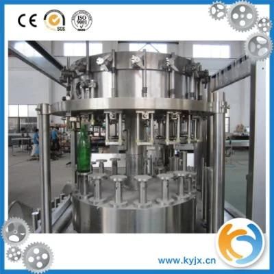 3-in-1 Glass Bottled Carbonated Beverage Filling Machinery with High Quality
