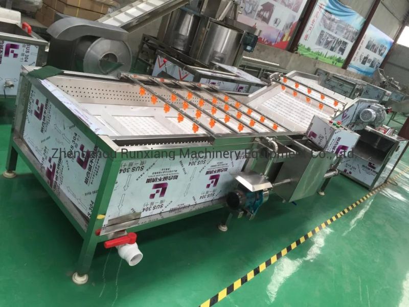 Vegetable Potato Carrot Washing Peeling Sorter Packing Processing Machine (WS)