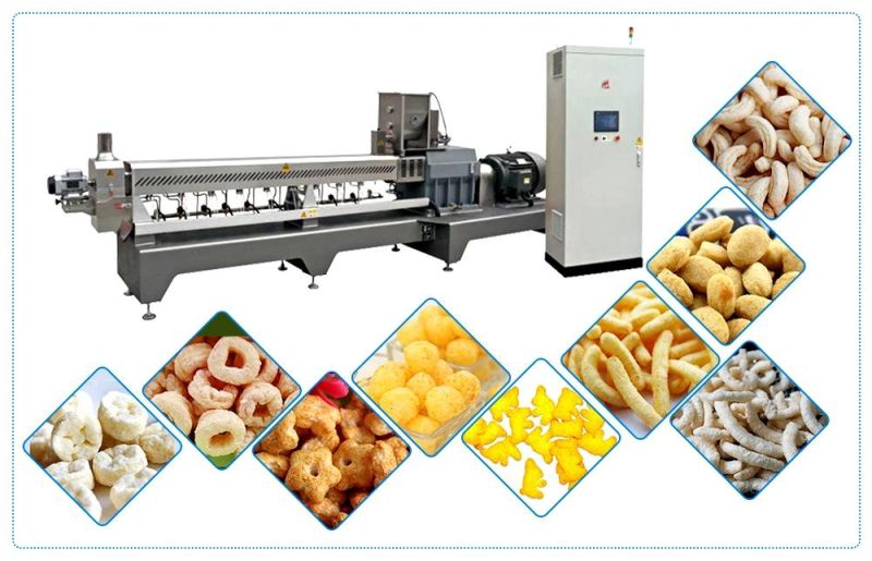 Energy-Saving and No-Pollution Extrusion Produciton Machine/Baked Corn Chips Machine