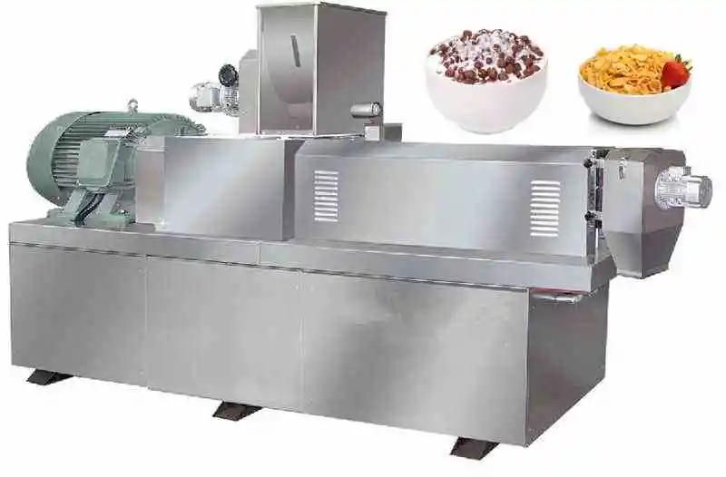 Automatic Crispy Snack Food Oats Kelloggs Corn Flakes Machine