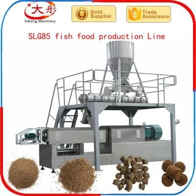 Floating Fish Food Machine / Animal Feed Pellet Food Extruder Processing Plant Food ...