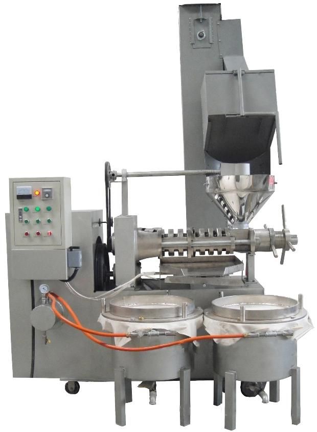 6yl-125 Screw Oil Press Machine with Cold and Hot to Press Oil