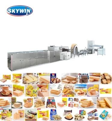 Automatic Waffle Biscuit Machine Wafer Biscuit Production Line with CE