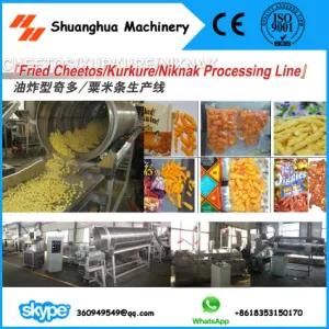Full Automatic Corn Curls Cheetos Snack Machine with Ce ISO9001