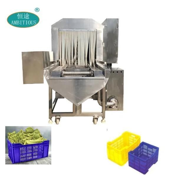 Banana Turnover Basket Cleaning Machine