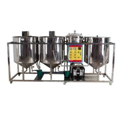 200 kg/time/3hour stainless steel oil refinery machine oil refinery