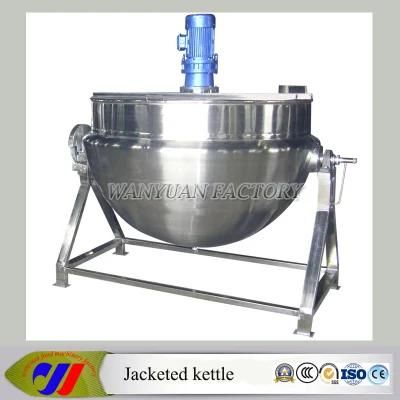 Sanitary Tilting Cooking Pot&amp; Agitation Jacketed Kettle