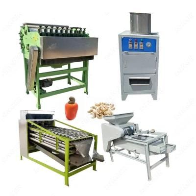 Cashew Grading Humidity Husking Shelling Cashew Nut Decorticating Machine