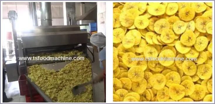 Plantain Chips Frying Machine, Plantain Chips Making Product Line, Plantain Processing Machine