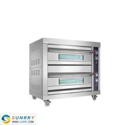 Professional Uxury Bakery Loven Double Deck Gas Ovens