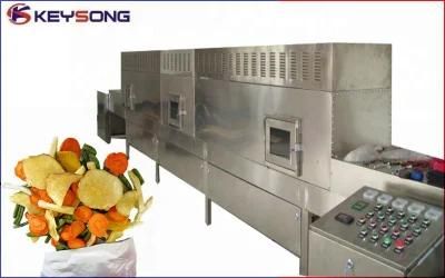 Full Automatic Corn Flakes Fruit and Vegetable Dryer Machine