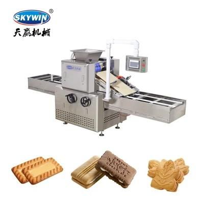 Food Processor Automatic PLC Control 400mm Tray Type Cookie Depositor Cookies Small ...