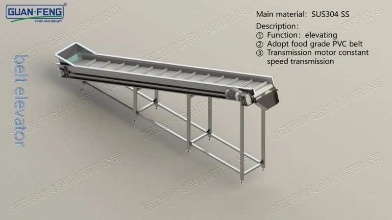 1000-1200kg/H Belt Dyring Equipment for Carrot