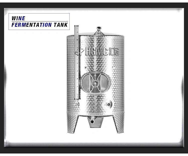 Craft Beer Fermentation Tank Conical Fermenter Beer Turnkey Plant 4000L Beer Fermenting Tank