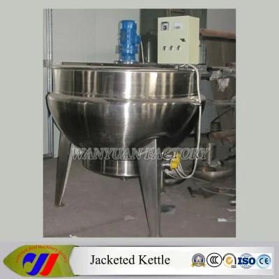 SUS304 Jacketed Vat Electric Heating Jacketed Kettle (DG50~DG600)