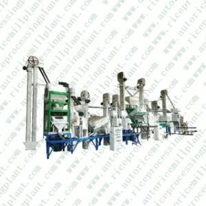 Food Machinery 50 Ton Per Day Full Automatic Small Combined Rice Mill