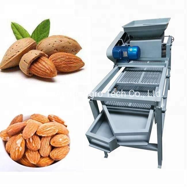 China Made Nut Shell Kernel Separator Almond Cracking Hazelnut Shelling Machine
