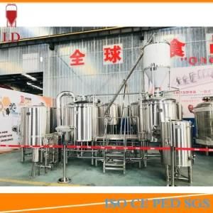 SUS304 Stainless Steel What Equipments Needed for Craft Beer Micro Brewery Plant