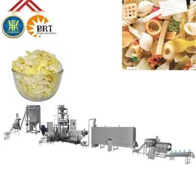 Fully Automatic Pani Puri Making Machine 3D 2D Pellet Snack Food Papad Extruder Extrusion ...
