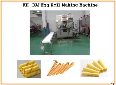Kh Popular Egg Roll or Wafer Stick Machine