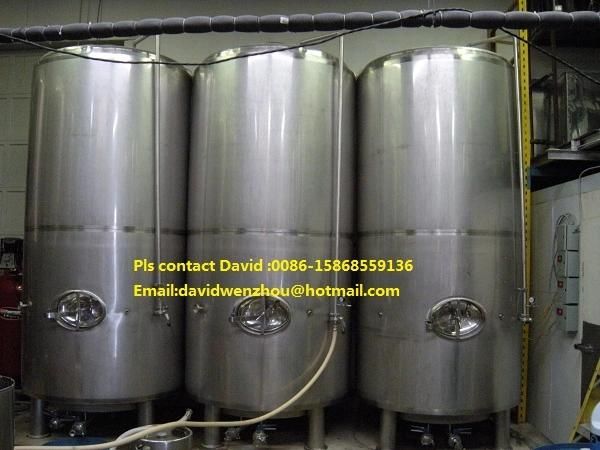 Stainless Steel Jakcetd Glycol Beer Fermentor