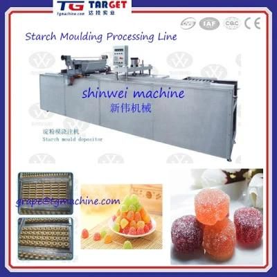 New Technical Jelly Candy Making Line with Starch Mould