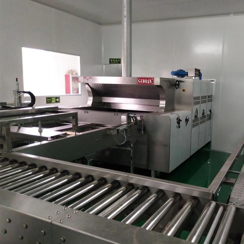 Bakery Bread Cake Biscuit Croissant Rotary Gas Tunnel Oven for Production Line with Ce