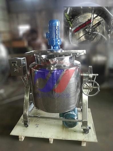 Stainless Steel Mixing Tank with Wheels