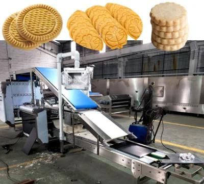 Tray Type Biscuit Making Machine Economical Pruduction Line for Bakey