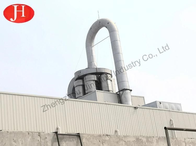 Starch Drying Machine Continour Working Airflow Dryer Arrowroot Starch Production Line