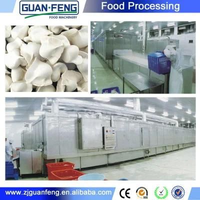 Commercial Tunnel Freezer Machine for Food Freezing Line