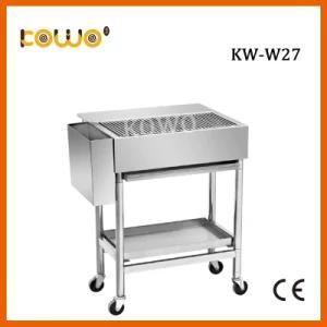 High Quality Stainless Steel Outdoor Vertical Charcoal BBQ Grill for Restaurant