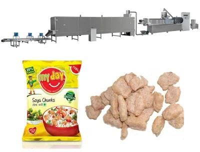 Shandong Factory Supply Textures Soyabean Protein Soya Meat Production Machine